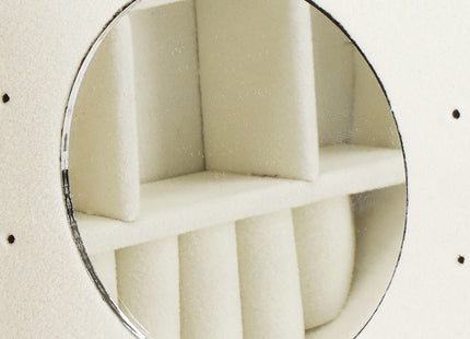 Sieradendoos | Juwelendoos | Rond | 11 x 5 cm | Lichtroze