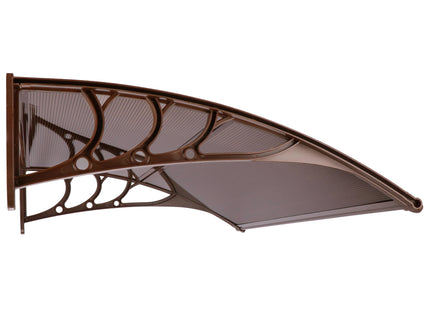 Deurluifel - Transparant - Kunststof - Uv - Bestendig - 150 x 80 cm - Bruin