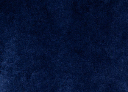Badjas - Fleece - Marineblauw - Grijstint - Capuchon - Riem - Maat L/XL
