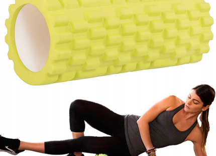 Foam Roller | Medium Hardheid | 33 cm | Geel