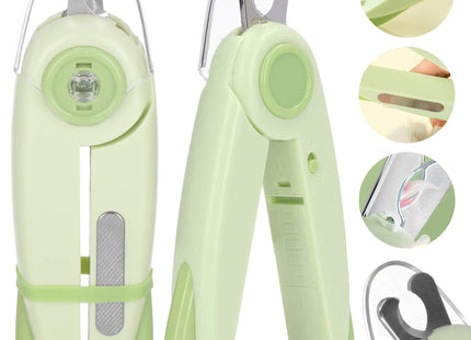 Nagelknipper met Vijl - Huisdieren - Led - RVS
