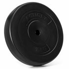 Halterschijf | 1 x 15 kg | Kunststof | Zwart | 31 MM