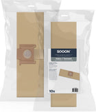 SQOON® Stofzuigerzakken  Geschikt voor Hako Compacto - Papier - 10 Stuks
