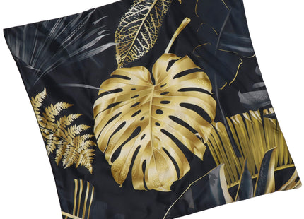 Sierkussenhoes | Kussenhoes | Kussensloop | Woonaccessoires | 40 x 40 cm | 1 Stuk | Bladmotief
