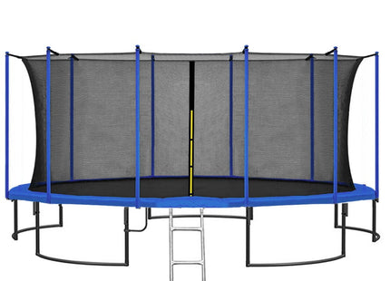 Veiligheidsnet Trampoline | Ø 460 cm | Trampoline Net | Geschikt Voor 10 Palen | Zwart