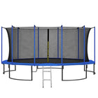 Veiligheidsnet Trampoline | Ø 460 cm | Trampoline Net | Geschikt Voor 10 Palen | Zwart
