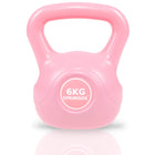 PVC Kettle Bell | Kettlebell | 6 kg | Roze