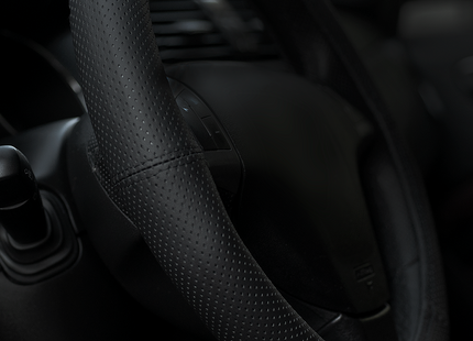Carpassion Stuurhoes - Steering Cover - Leer - Ø 37-39 CM