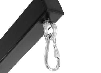 Standaard Hangstoel | Egg Hangstoel | 180 Kg | Zwart | 92 - 92 -205 cm