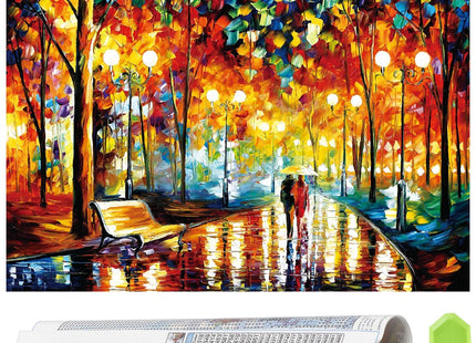 Diamond Painting - Volwassenen - Landschap Leonid Afremov - 40 x 30 cm