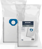 SQOON® Stofzuigerzakken  Geschikt voor Nilfisk GA70 / GM80 / GM90 / GS80 / GS90 - 5 Stuks