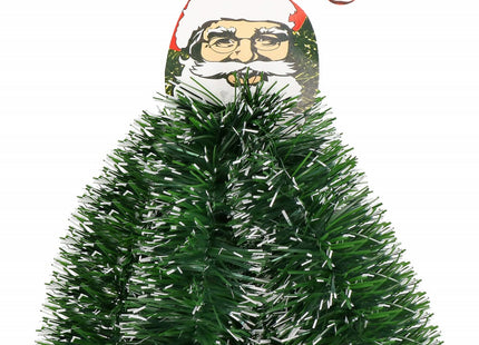 Kerstslinger | Guirlande | 6 m | Donkergroen/Wit