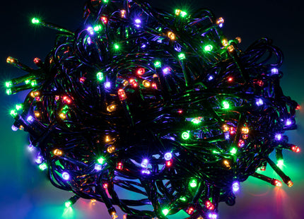 Kerstverlichting | 81,5 m | 1000 LED | Multicolor + Koel Wit Flits
