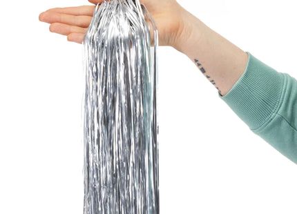 Engelenhaar - Kerstversiering - Kerstboom - Zilver  100 cm - 120 Stuks