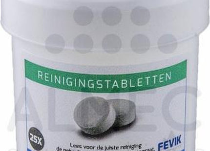 Fevik - Reinigingstabletten 25 stuks 2.0 gram