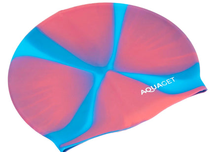Badmuts - Zwemmuts - Opberghoes - Siliconen - Blauw/Roze