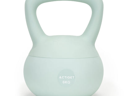 Actiget® Zachte Kettle Bell | Kettlebell | 6 kg | Turquoise