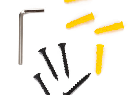 Handdoekhouder - Handdoekrek - Badkamer - Metaal - Zwart  - 77 cm