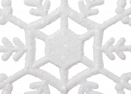 Kersthanger | Sneeuwvlok | 12 cm | 3 Stuks