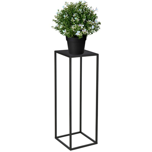 Plantenzuil | Plantentafel | Planten Etagère | Metaal Zwart | 100 cm