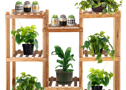 Plantenrek | Plantenrek Binnen | Plantenrek Buiten | 70 cm | Hout