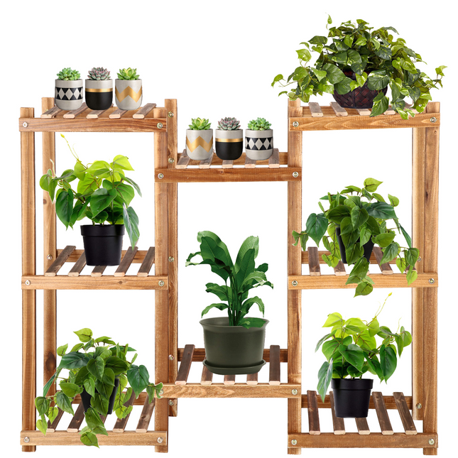 Plantenrek | Plantenrek Binnen | Plantenrek Buiten | 70 cm | Hout