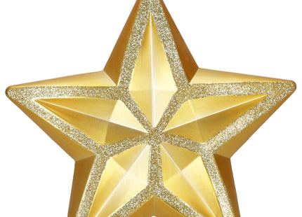 Kersthanger | Kerstster | Goud | Glitters | 15 cm