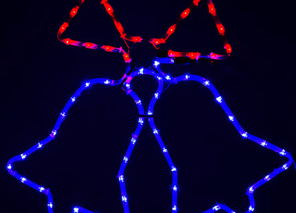 Kerstboomverlichting - Bel -72 Led - 48 cm