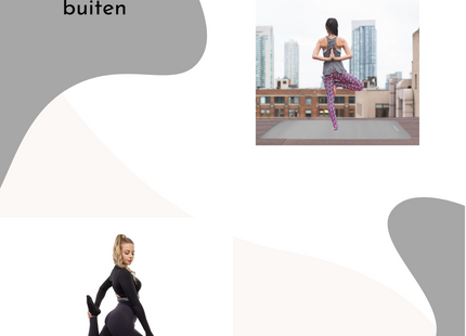 Yoga Mat | Extra Dik (15 mm) | Lichtgrijs