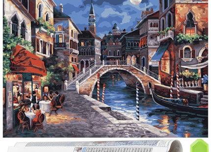 Diamond Painting - Volwassenen - Venetië - 40 x 30 cm