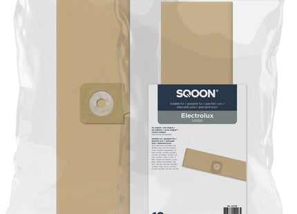 SQOON® Stofzuigerzakken  Geschikt voor Nilfisk / Electrolux E22 GD 930 - Papier - 10 Stuks