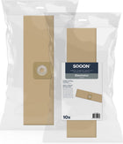 SQOON® Stofzuigerzakken  Geschikt voor Nilfisk / Electrolux E22 GD 930 - Papier - 10 Stuks