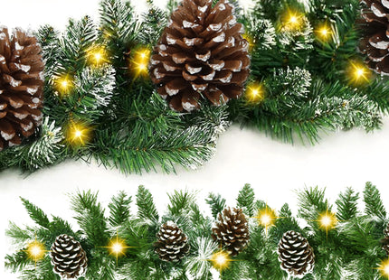 Guirlande | Kerstslinger | Warm Wit | 50 LED | 280 CM