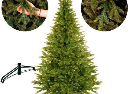 Kunstkerstboom | Natuurlijk Sparrenhout | 180 cm | Zonder Verlichting