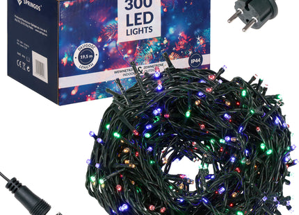 Kerstboomverlichting | Met 300 LED Lampjes | 18 M | Multicolor
