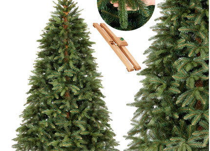 Luxe Kunstkerstboom | Siberian Spruce | 220 cm | Zonder Verlichting | Royal Trees | Opbergtas