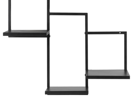 Wandplank - Boekenplank -  Ophangbaar - 3 laags - Metaal - 5 Kg - 57,5 x 21x 50 Cm