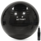 Fitnessballen - Yoga Bal - Pilates - Zwangerschap - Met Pomp - PVC - Zwart - 150 Kg - 85 Cm