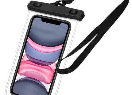 Waterdichte Telefoonhoes | Drybag | 18 x 11 cm | Transparant