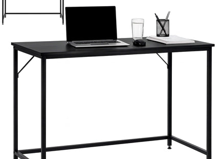 Bureau – Werkbureau – Computer Bureau – Bureautafel – 100 x 50 x 76 cm – 50 Kg - industriële - Zwart