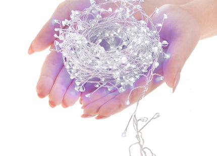 Kerstboomverlichting - Ijspegels - 100 LED - 3 M - Koud Wit