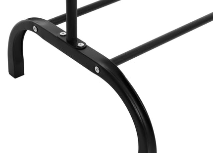 Kledingrek | Metaal | 15 Kg | 146 x 110 x 40 cm | Zwart