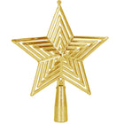 Kerstboom Piek | Ster | 15 cm | Goud