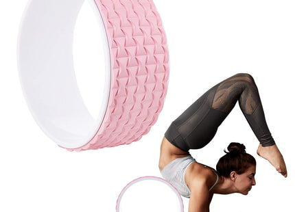 Yoga Wiel | Sport Wiel | Yoga Accessoires | 33 cm | Roze