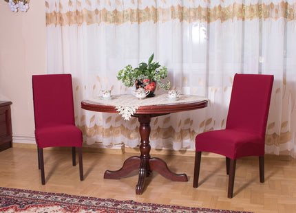 Stoelhoes - Voor Eetkamerstoelen - Met Stretch - Rood