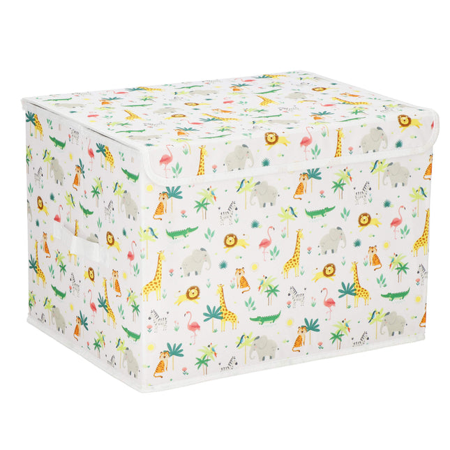 Speelgoedkist - 40 L - Meerkleurig -  Dieren  - 42 x 32x 30 CM