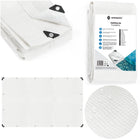 Afdekzeil | Dekzeil | Zeildoek | Waterdicht | PVC | 3 x 4 m | 100 g/m2 | Transparant