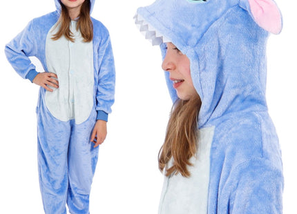 Onesie Kinderen  | Maat 110/120 | Blauw