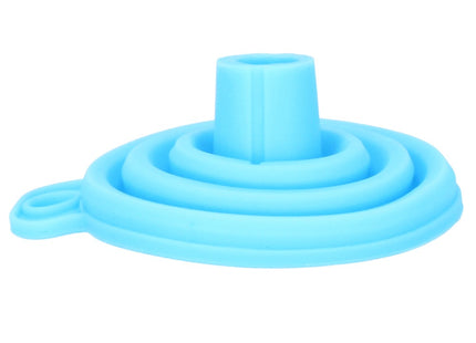 Trechter | Opvouwbare Siliconen Trechter | 7 cm | Blauw