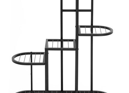 Plantenrek - Plantenstandaard - Bloemenstandaard - Bloementrap - Metaal - 5 Laags - 79 x 69,5 x 23 cm